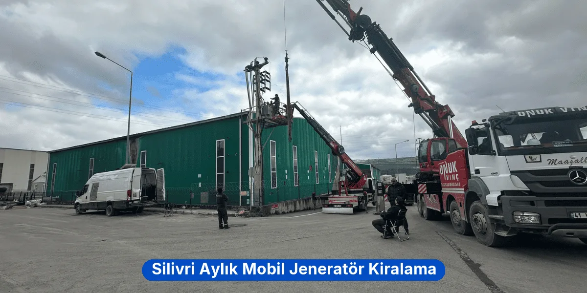 Silivri Aylık Mobil Jeneratör Kiralama