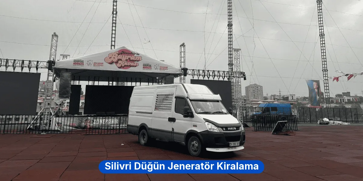 Silivri Düğün Jeneratör Kiralama